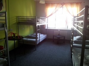 Eight person room in Hostel Avantgarde