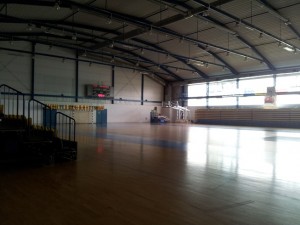 Main hall of venue