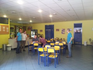 Bar inside the venue